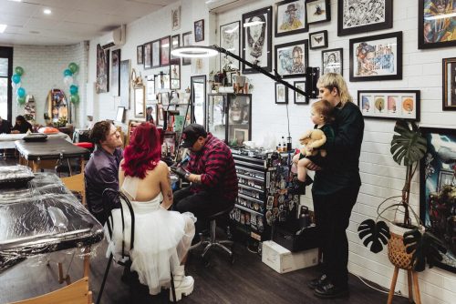 Inked with Love and The Unconventional Wedding of Kaylie and Benjamin