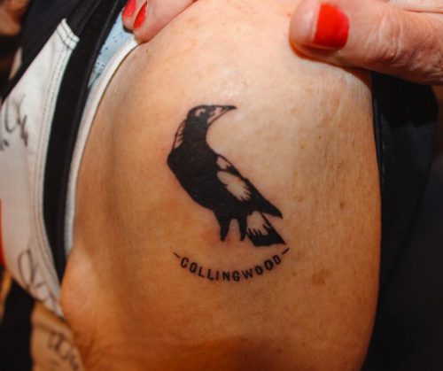 96-Year-Old Collingwood Fan Immortalizes Grand Final Victory