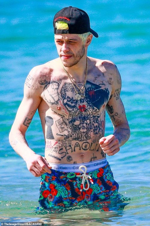 Pete Davidson is allegedly removing his tattoos related to his ex Kim Kardashian following their split
