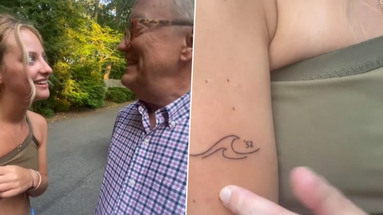 Daughter Tattoos Waves On Her Hand Dedicated to Father With