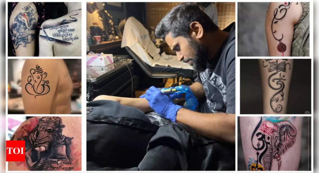 Mumbaikars get inked with the coolest Ganpati tattoos