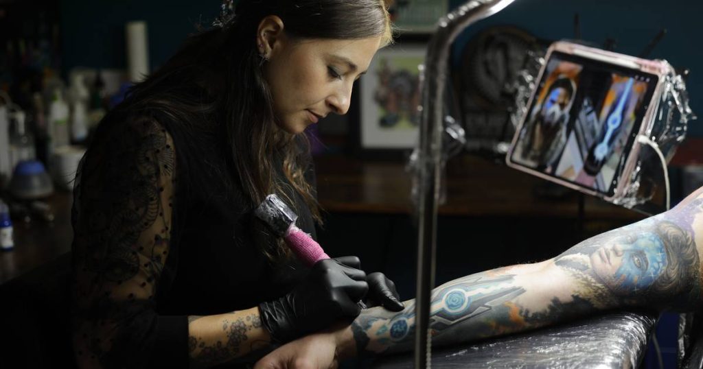 The growing popularity of tattoos