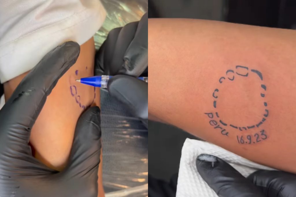 Hickey Tattoo on Man Amuses Social Media Users