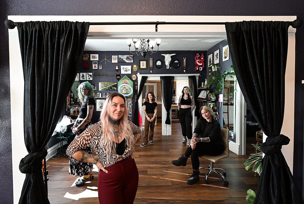 Women owned operated tattoo and oddities shop in downtown Loveland
